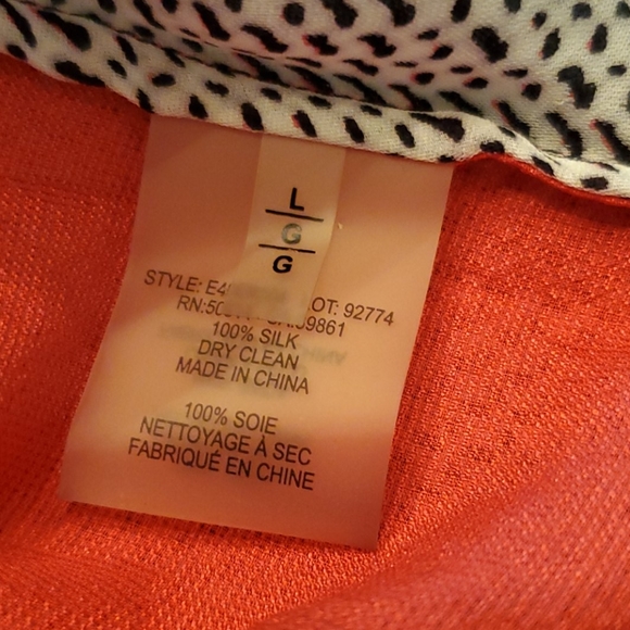 SILK TAHARI TOP - Picture 6 of 6